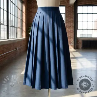 Poplin 0151 navy