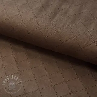 Semiš raztegljiv SCUBA Diamond chocolate brown