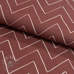Dekorativno blago premium Freehand zigzag lines