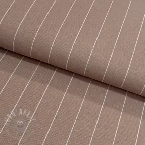 Dekorativno blago premium Perfect thin lines taupe