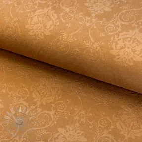 Semiš raztegljiv SCUBA Embossed taupe