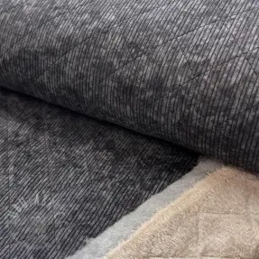 Žamet QUILT black