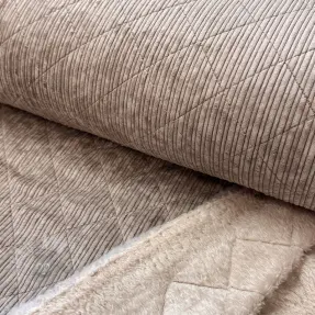 Žamet QUILT champagne