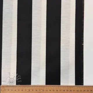 Dekorativno blago premium Joyful basic stripe black