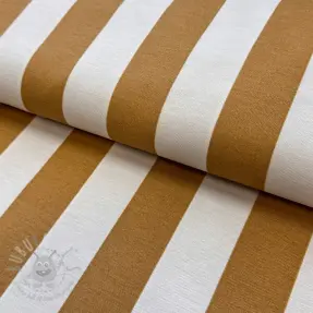 Dekorativno blago premium Joyful basic stripe yellow