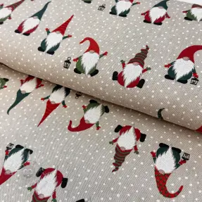 Dekorativno blago Linenlook Jolly tomte