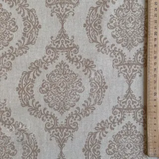 Dekorativno blago Linenlook Baroque damask charm taupe