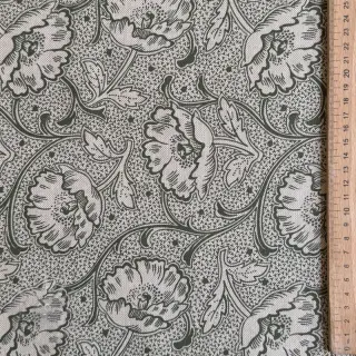 Dekorativno blago Linenlook Bloomy art craft army