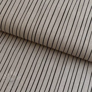 Dekorativno blago Linenlook Freehand thin lines
