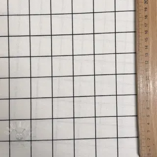 Dekorativno blago premium Perfect grid lines black