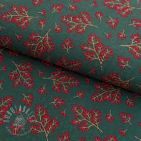 Dekorativno blago premium Winter berry bloom
