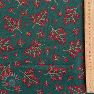 Dekorativno blago premium Winter berry bloom