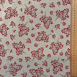 Dekorativno blago Linenlook Winter berry bloom