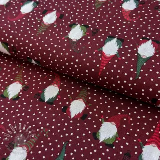Dekorativno blago premium Jolly tomte wine