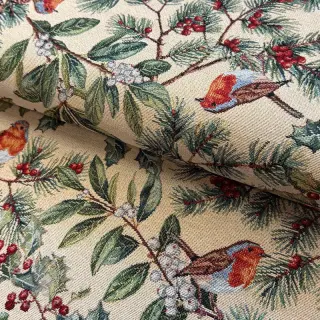 Dekorativno blago GOBELIN premium Robin winter charm