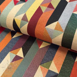 Dekorativno blago GOBELIN premium Graphic prism block