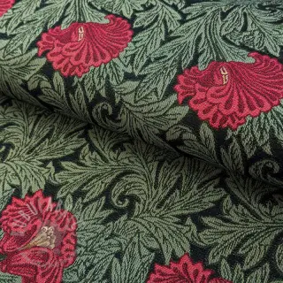 Dekorativno blago GOBELIN premium Poppy art craft black