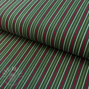 Dekorativno blago premium Line Xmas stripe army