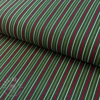 Dekorativno blago premium Line Xmas stripe army