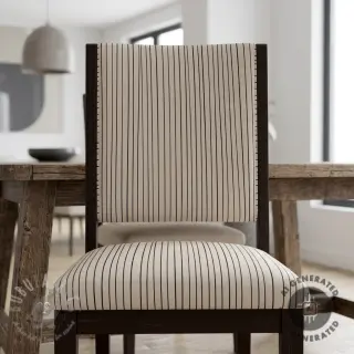 Dekorativno blago Linenlook Freehand thin lines
