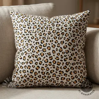 Dekorativno blago Linenlook Leopard animal small