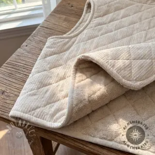 Žamet QUILT sand