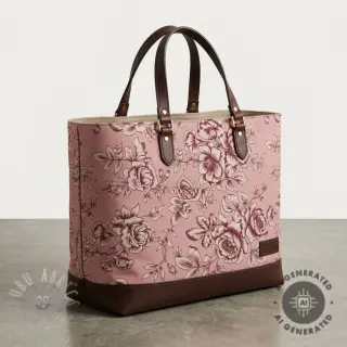 Dekorativno blago Linenlook Elegant rose bloom wine