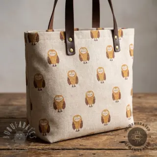 Dekorativno blago Linenlook Night owl nap