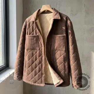 Žamet QUILT brown