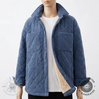 Žamet QUILT navy