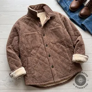 Žamet QUILT brown