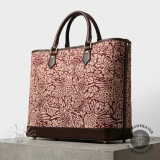 Dekorativno blago GOBELIN premium Anemone art craft wine