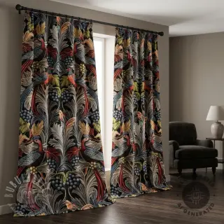 Dekorativno blago GOBELIN premium Leafy paradise bird