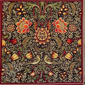 Dekorativno blago GOBELIN premium Graceful art craft black PANEL