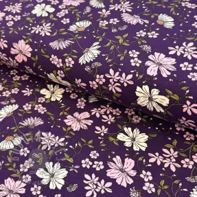 Jersey Flowers purple