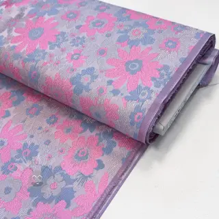Blago za ženski kostim JACQUARD Flowers light lilac