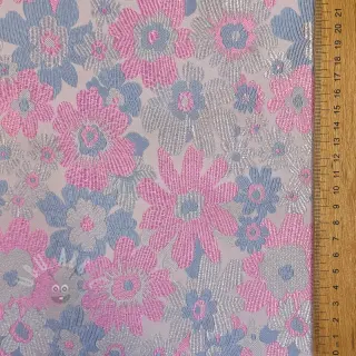 Blago za ženski kostim JACQUARD Flowers light lilac