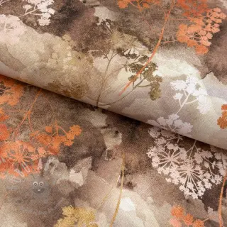 Dekorativno blago Flowers toffee digital print