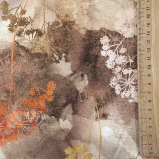 Dekorativno blago Flowers toffee digital print