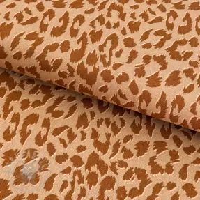 Lan z viskozo WASHED Animal skin sand