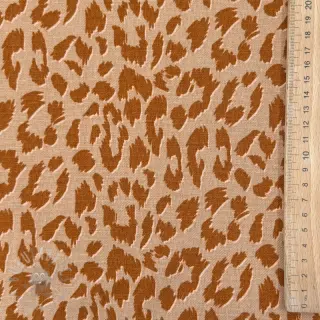 Lan z viskozo WASHED Animal skin sand