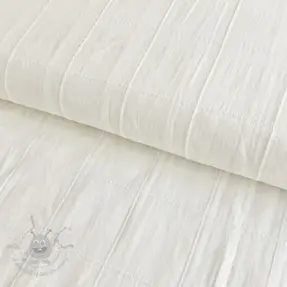 Bombažna tkanina VOILE DOBBY off white
