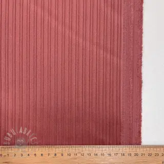 Žamet STRIPE dark rose