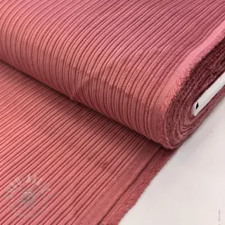 Žamet STRIPE dark rose