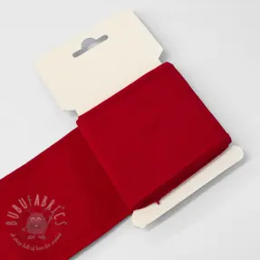 Patent CUFF 7 cm dark red