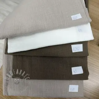 Paket blaga bombaž WASHED SLUB 007