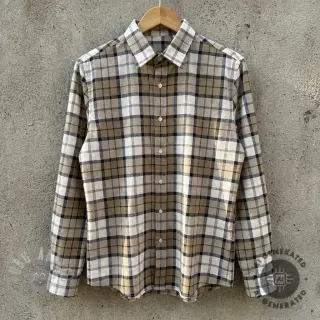 Scottish RECYCLED Checks ecru