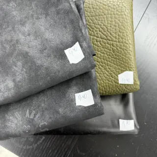 Paket blaga umetno usnje oblačila 030