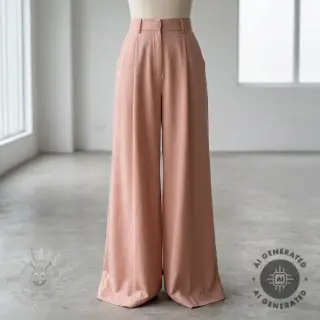 TENCEL z lanom in old salmon
