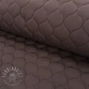 Prešita tkanina Round brown